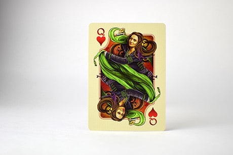 Name of the Wind Selas custom playing card photo of Queen.